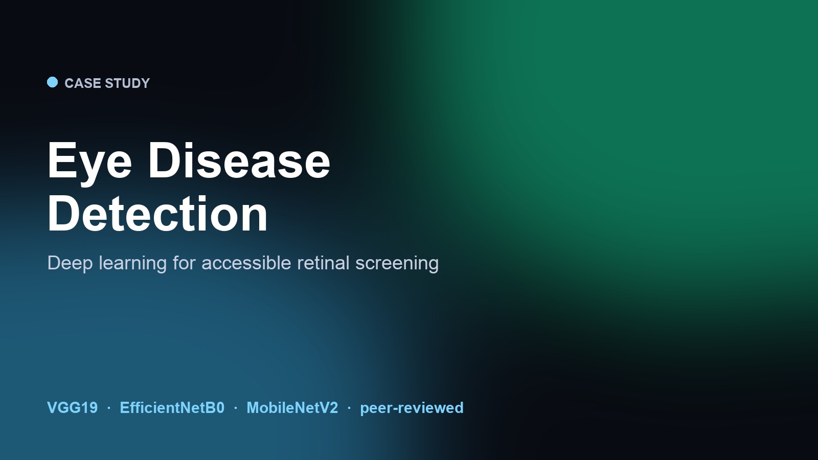 Eye Disease Detection